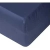Domoletti FITTED SHEET SATEEN 160X200+25 NAVY