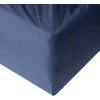 Domoletti FITTED SHEET SATEEN 90X200+25 NAVY