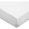 Okko Mexen BED SHEET POLYCOTT 120X200+25CM WHITE601