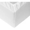 Okko Lumarko FITTED SHEET POLYCOTTON 140X200+25 Baltas