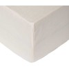 Okko Mexen FITTED SHEET POLYCOTTON 90X200+25 BEIGE