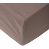 Okko Mexen FITTED SHEET POLYCOTTON 180X200+25 TAUPE