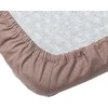 Okko Mexen FITTED SHEET POLYCOTTON 180X200+25 TAUPE