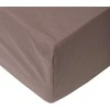 Okko Mexen FITTED SHEET POLYCOTTON 90X200+25 TAUPE