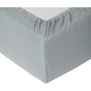 Okko FITTED SHEET POLYCOTTON 160X200+25 Pilkas