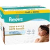 Pampers Aqua Soft Touch Servetėlės Kūdikiams, 9 Pakuotė, 540 Servetėlės