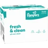 Pampers Fresh Clean Plastic Free Servetėlės Kūdikiams, 15 Pakuotė, 780 Servetėlės