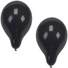 Papstar Balionai Melni 25cm Juodi 10vnt