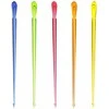 Papstar Kanapių pagaliukai Drop 8cm 500vnt Įvairių spalvų