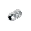 Perėjimas TDM Brass 110GALV, 1/2 colio - vidinis sriegis / 10 mm - suveržiamas