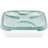 Okko Magic vac FOOD CONTAINER SQUARE NORDIC Žalias. 5.1L