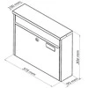 Haushalt MAILBOXPD967 ANTHRACITE COLOR