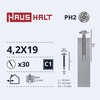 Savisriegis Haushalt DIN 14566, 4.2 mm x 19 mm, 30 vnt.