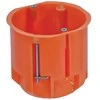 Pawbol Bikuvalt Montažinė dėžutė 650C Ø65mm 1 vieta oranžinė