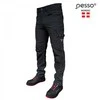 Pesso Darbo kelnės STRETCH Mercury, juodos C48