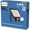 Philips Prožektors 50W. 4750 lm. 4000 °K. IP65. melna