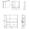 Elita SPINTEL SU VEIDR PAKABINAMA BASIC 60 CM