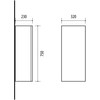 RIVA SPINTELĖ PAKAB ŪKIN MS-32BT-PM CONCRETE