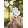Pirties kepurė Namų Tekstilė, vilna, 27 x 27 cm, balta sp.