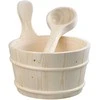 Saunos kubilas su samčiu FLAMMIFERA AP-001W, 4 l