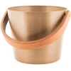 Saunos kibiras Rento champagne, aliuminis, 5 l, 23 x 23 cm, šampano sp.