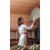 Sauna fan. 50 x 100 cm. various colours