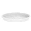 Plast. vazono lėkštė DOMOLETTI STTE0015-110. DIA15 cm. balta