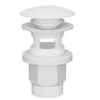 Plastbrno Nutekėjimo sifonas kriauklei 1 1/4" Klik-klak, Balta