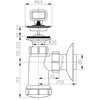 Plastbrno Sifonas išlietnei EU0N342 1 1/4x40mm su išbėgimu
