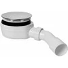 Plastbrno Sifonas dušui EWNN942 Inox, žemas, 45°, 40/50mm