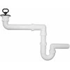 Plastbrno Sifonas U-formos 1 1/4x40mm Kompaktiškas