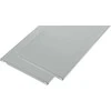 Dolle Steelboard lentyna, 80 cm x 40 cm, pilka spalva, 2 vnt.