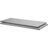Dolle Steelboard lentyna, 80 cm x 40 cm, pilka spalva, 2 vnt.
