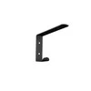 Bolis_Italia Lentynos laikiklis Bolis Italia AA4F020, 20×4 cm, juoda