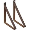 Lentynos laikiklis Dolle Loop, 240x250 mm, ruda, 2 vnt.