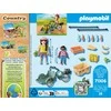 Playmobil Rinkinys su šalies figūrėlėmis 71306 krovininis dviratis