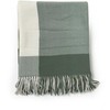 Domoletti PLAID BLANKET TENDER 130X160 Žalias/Baltas