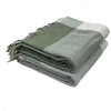 Domoletti PLAID BLANKET TENDER 130X160 Žalias/Baltas