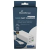 Įkroviklis MediaRange GaN 1x USB-A 3x USB-C 100 W baltas (MRMA124)