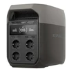 Nešiojamas įkroviklis EcoFlow 1800 - 3600W. juoda