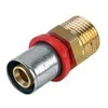 Tdm_Brass Presuojamasis adapteris 1630, 18 mm x 1/2″, išor. sriegis