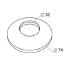 Prevex Rozetė E265 32mm