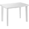 Stalas Faretto Progarden 101x68x72cm plastikas/baltas