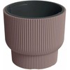 Prosperplast Gėlių vazonas Milly žemas 30x27cm 10L, šviesiai rudas