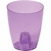 Prosperplast Vazonas orchidėjoms Coubi 18x16cm, 2.4L, skaidrus violetinis