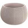 Prosperplast Gėlių vazonas Splofy Bowl Rudas 11x14cm