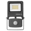Prožektorius su judesio davikliu, tvirtinamas prie sienos Osram Endura, 20 W, 1900 lm, 3000 °K, IP44, pilka sp.