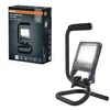 Prožektorius be judesio jutiklio, laisvai pastatomas, Osram, 20 W, 2000 lm, 4000 K, IP65, juodas