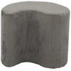 Bertoni Arco POUF EMEL M DARK Pilkas 55X42X47CM