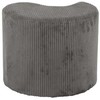 Bertoni Arco POUF EMEL M DARK Pilkas 55X42X47CM
